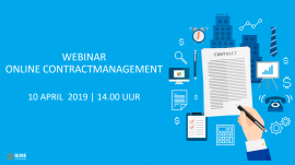 Webinar: Online contractmanagement