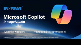 Microsoft Webinar - Ontdek de kracht van AI in Microsoft365 met Copilot!